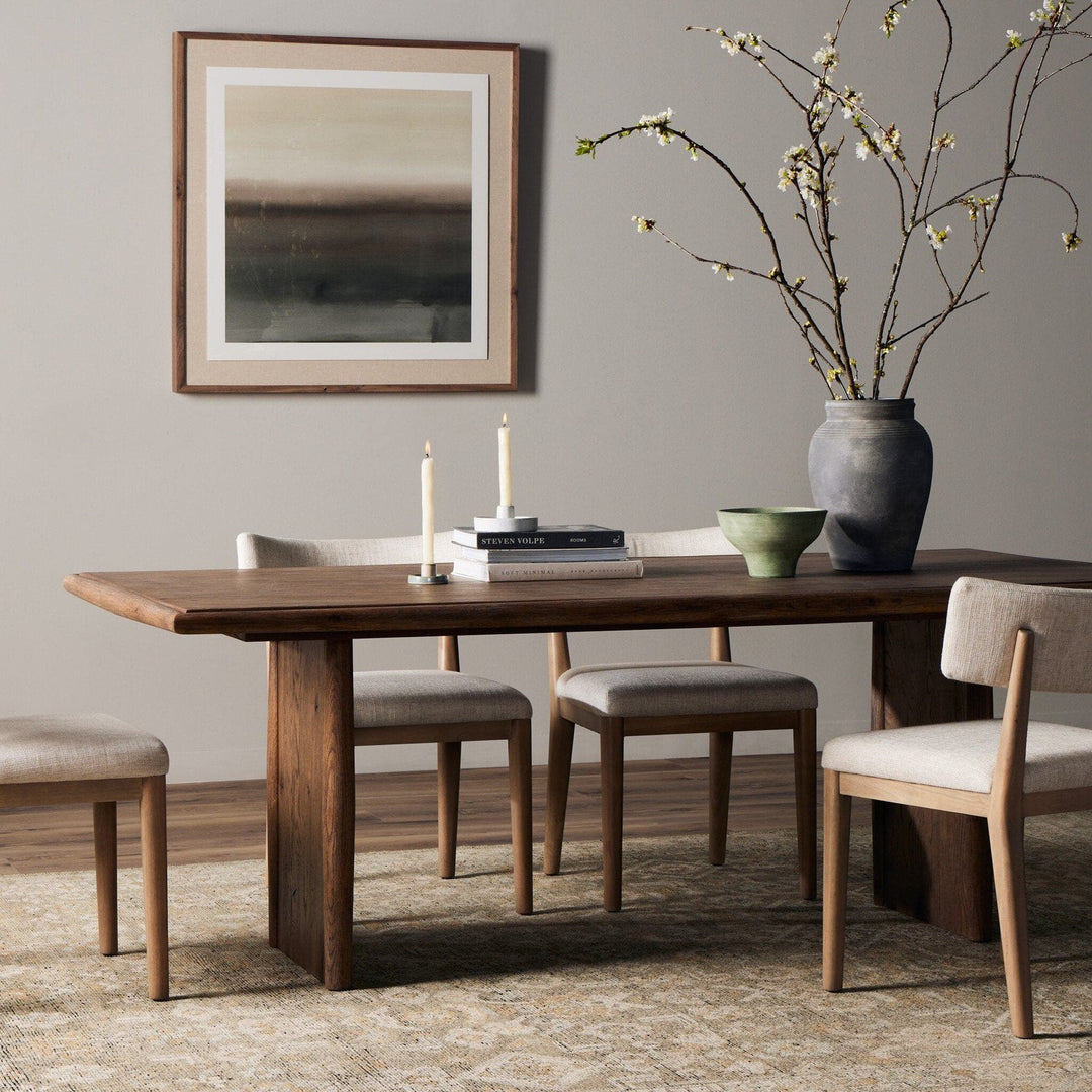 Harrison Dining Table - Weathered Oak