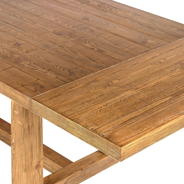 Hugo Extension Dining Table - Waxed Pine