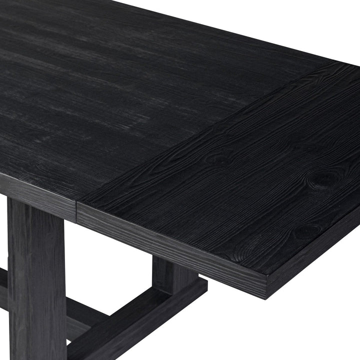 Grayson Extension Dining Table - Black Pine