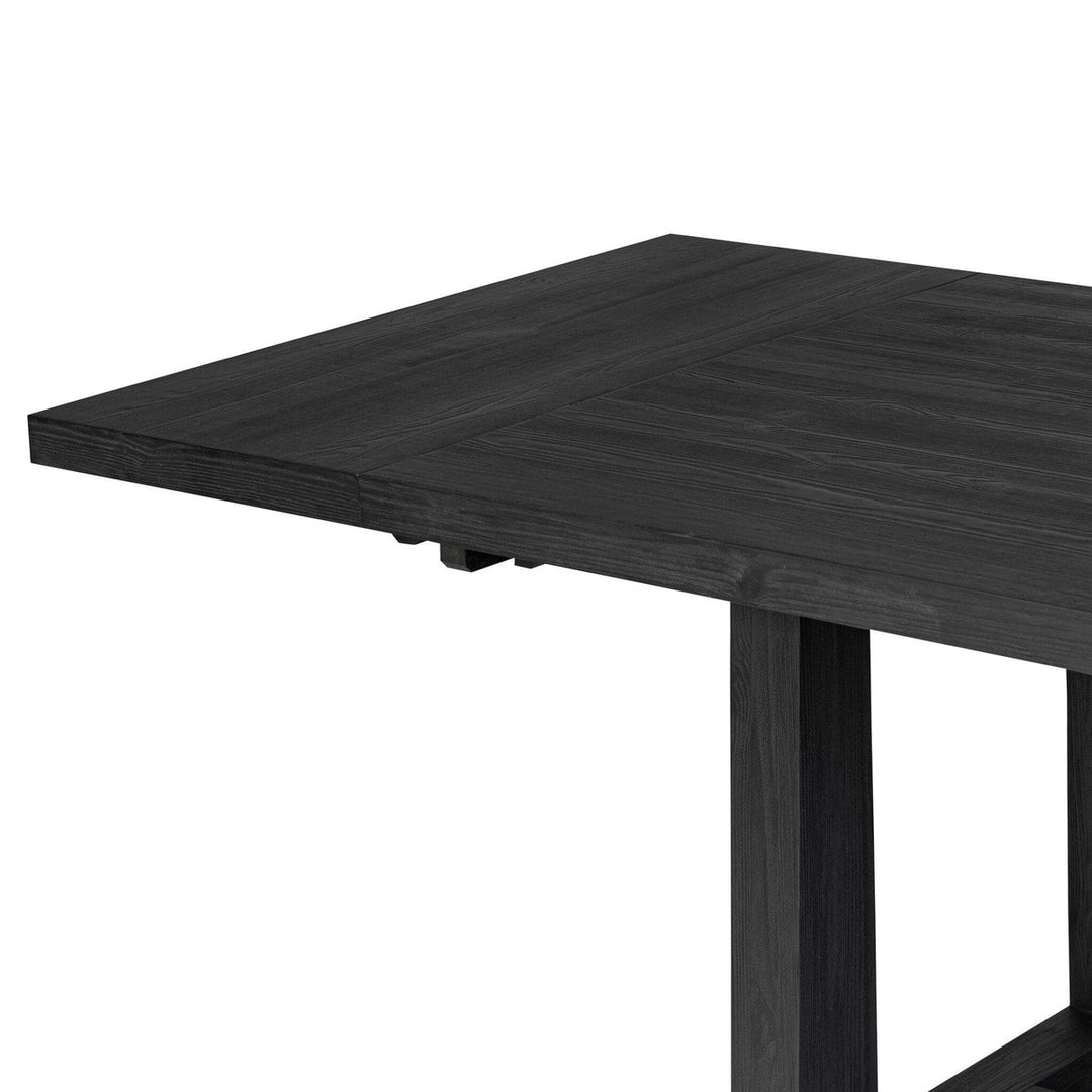 Grayson Extension Dining Table - Black Pine