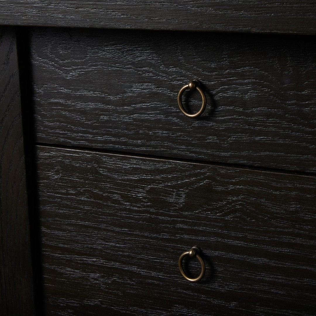 Ashton Desk - Charcoal Oak