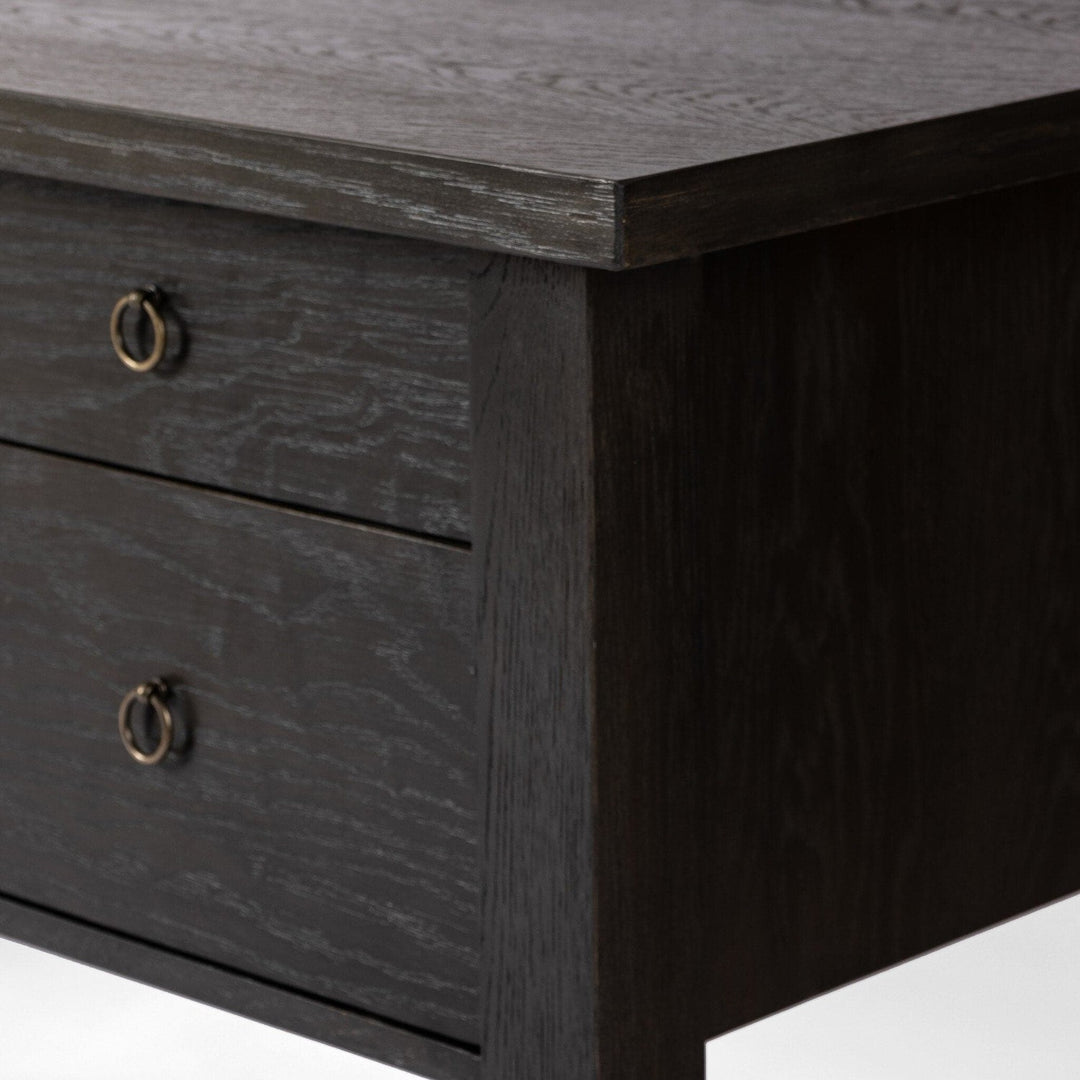 Ashton Desk - Charcoal Oak