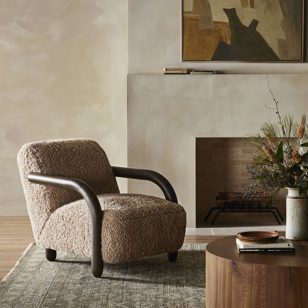 Lounge Chairs Amelia Chair - Andes Toast