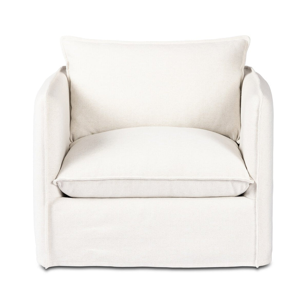 Weston Outdoor Swivel Chair - Alessi Linen