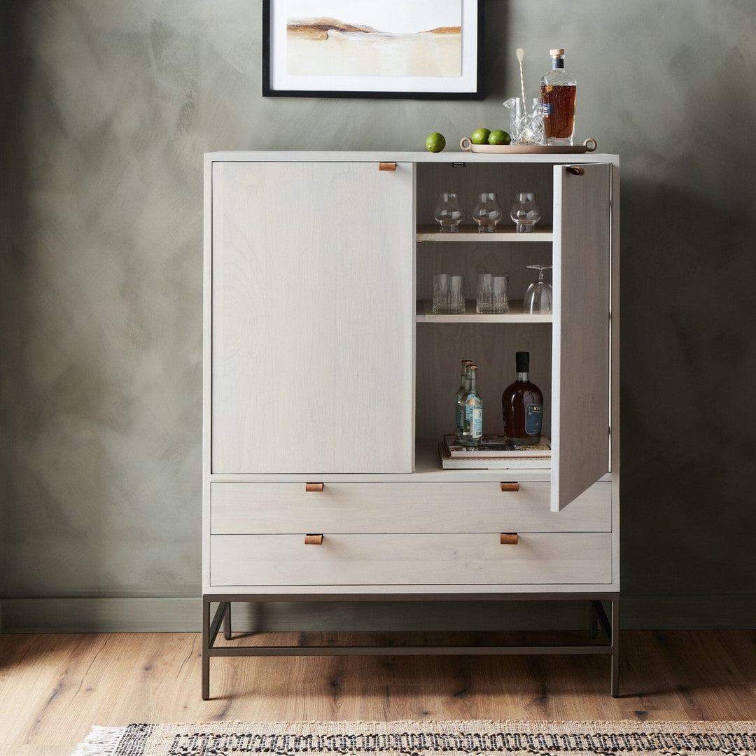 Calloway Bar Cabinet - Dove Poplar