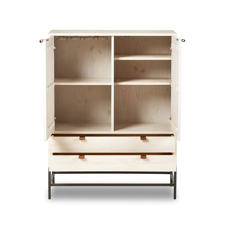 Calloway Bar Cabinet - Dove Poplar