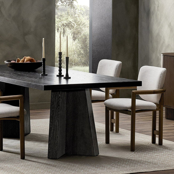 Callum Dining Table - Espresso Oak