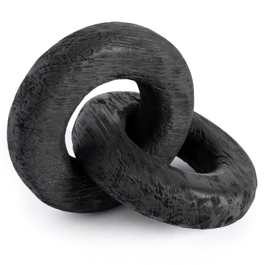 Vintage Wood Knot - Carbonized Black