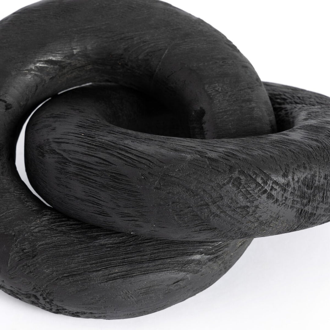 Vintage Wood Knot - Carbonized Black