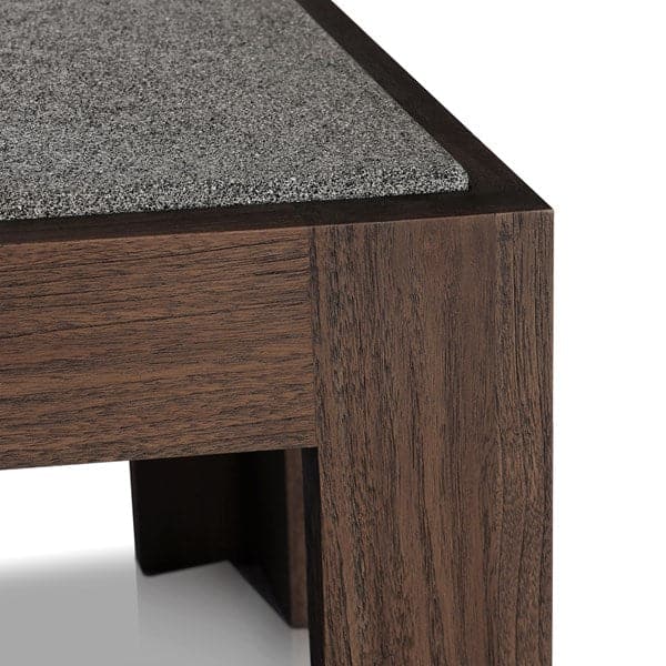 Norte Outdoor End Table - Saddle Brown Fsc-Four Hands-FH-236729-003-Side Tables-4-France and Son