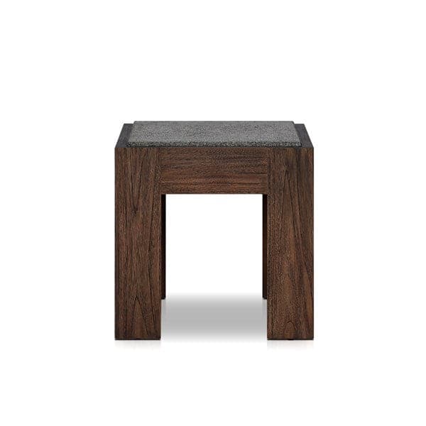Norte Outdoor End Table - Saddle Brown Fsc-Four Hands-FH-236729-003-Side Tables-2-France and Son