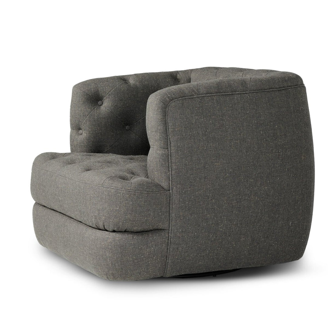 Mark Swivel Chair - Antigo Slate