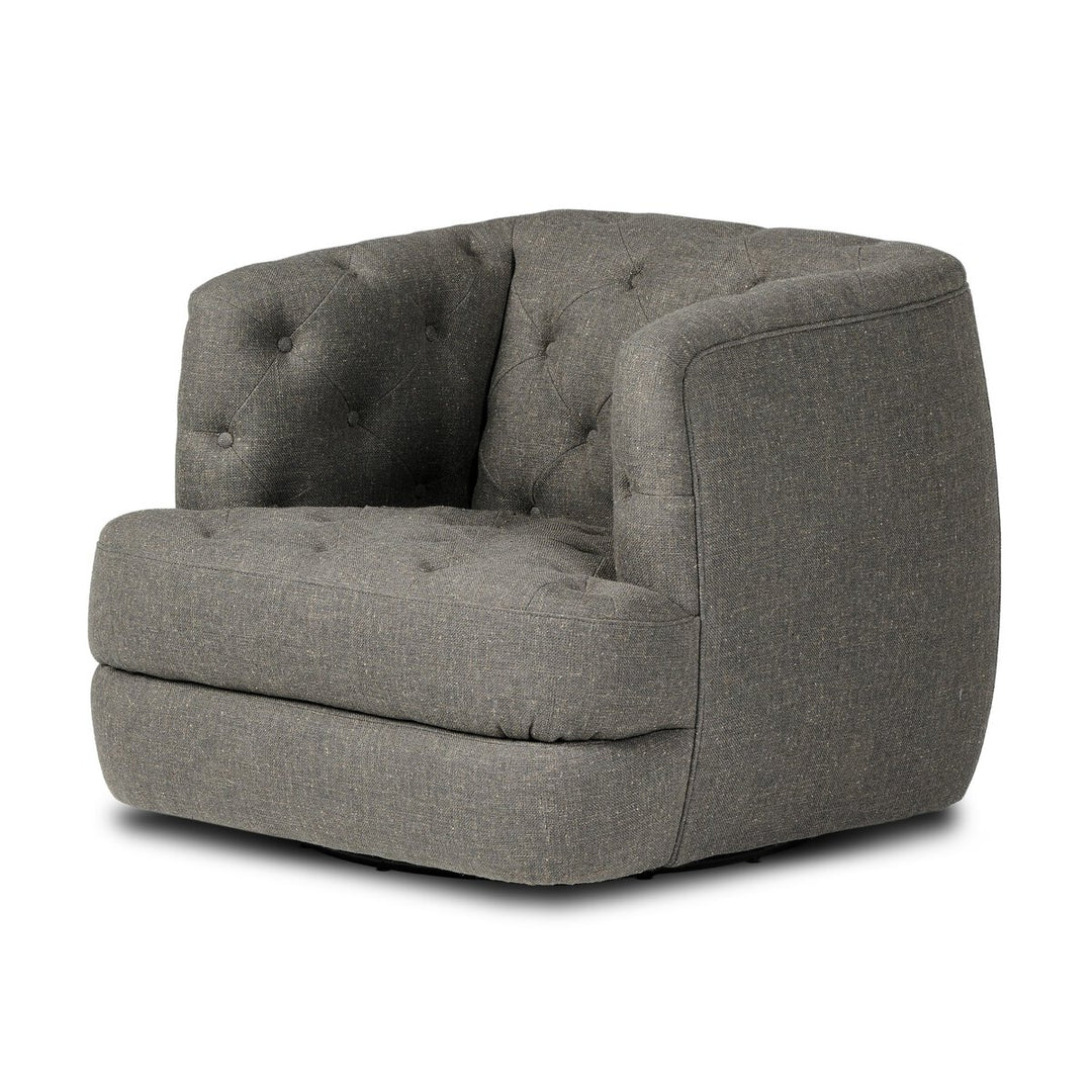 Mark Swivel Chair - Antigo Slate