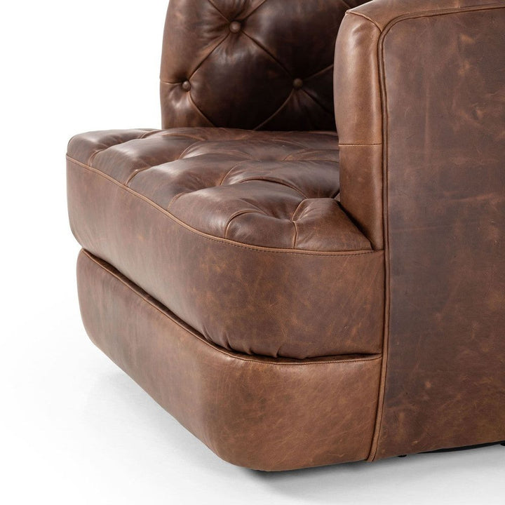 Lounge Chairs Bowen Swivel Chair - Raleigh Cigar