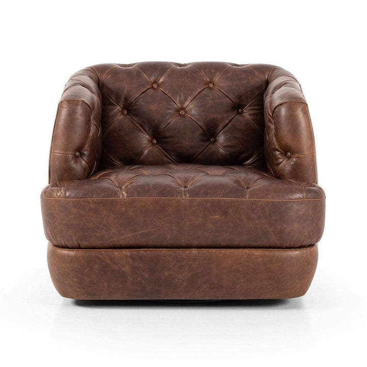 Lounge Chairs Bowen Swivel Chair - Raleigh Cigar