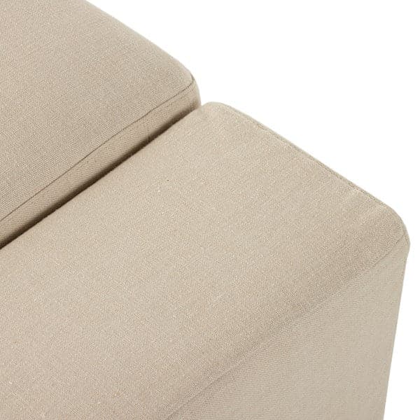 Wide Arm Slipcover Double Accent Bench-Four Hands-FH-236768-001-Benches-4-France and Son