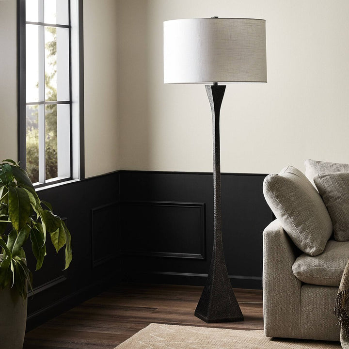 Slim Forged Floor Lamp