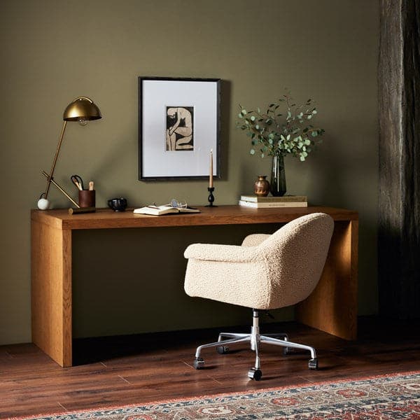 Posada Desk - Amber Oak Veneer-Four Hands-FH-236856-002-Desks-2-France and Son