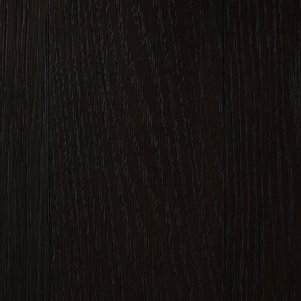 Posada Desk: Worn Black Oak Veneer