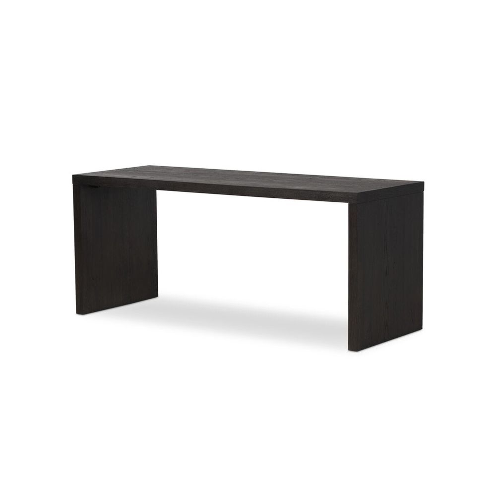 Desks Posada Desk: Worn Black Oak Veneer