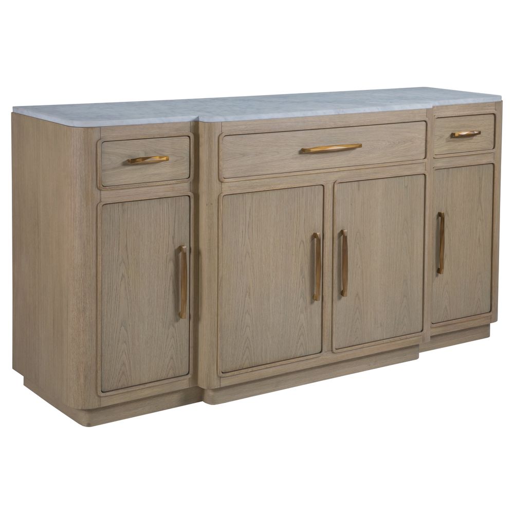 Sideboards & Credenzas Simpatico Buffet W/ Marble Top