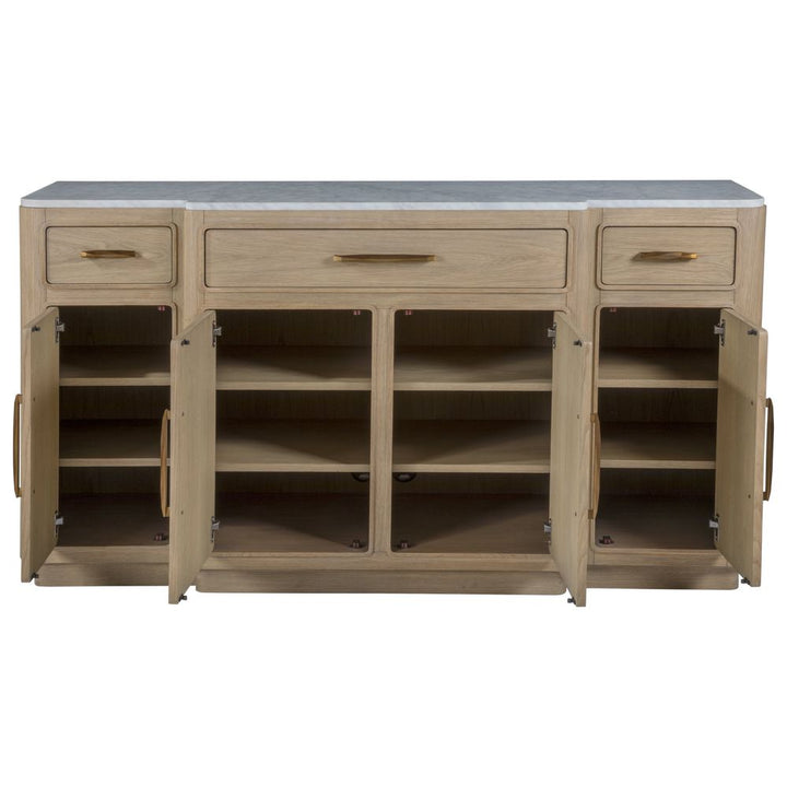 Sideboards & Credenzas Simpatico Buffet W/ Marble Top