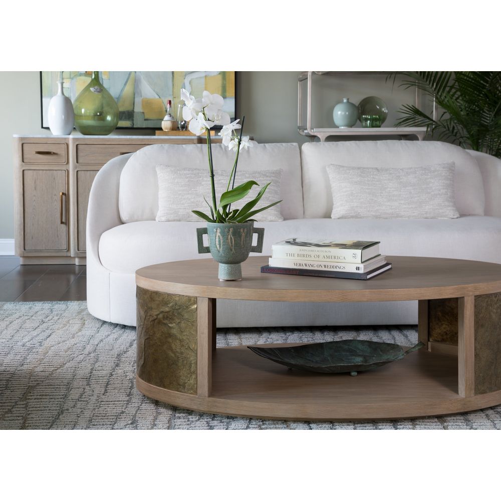 Simpatico Oval Cocktail Table
