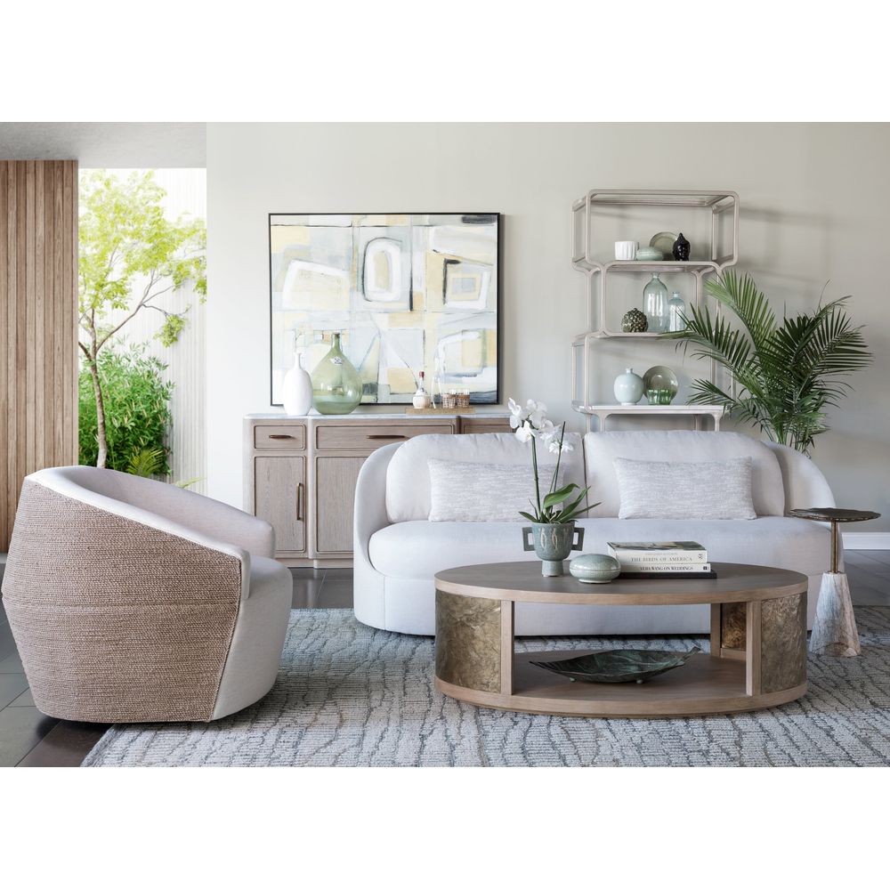 Coffee Tables Simpatico Oval Cocktail Table