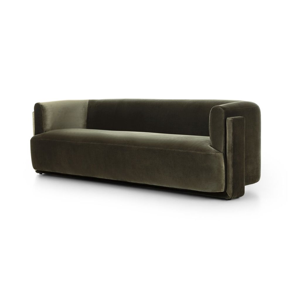 Hartley Sofa-95"-Surrey Olive