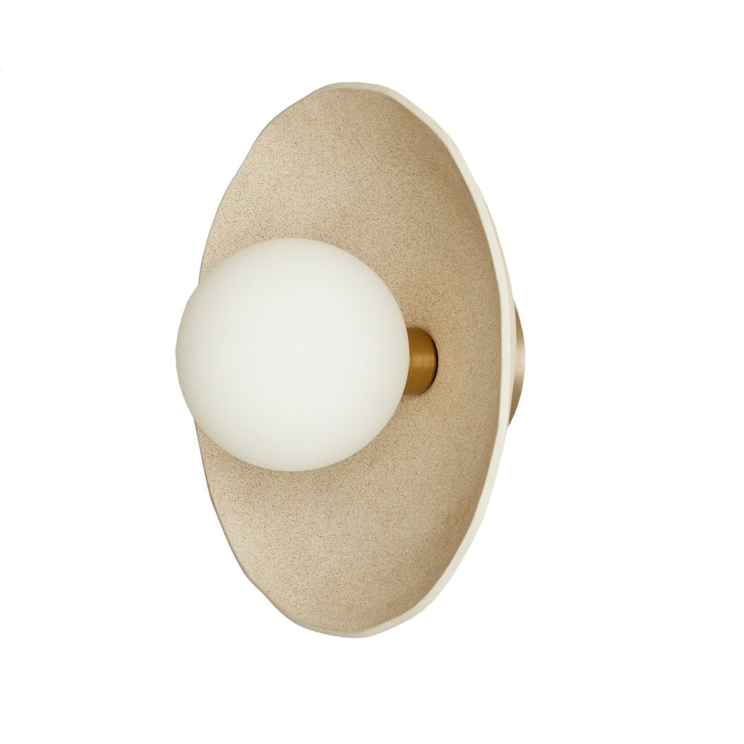 Natural Ceramic Sconce