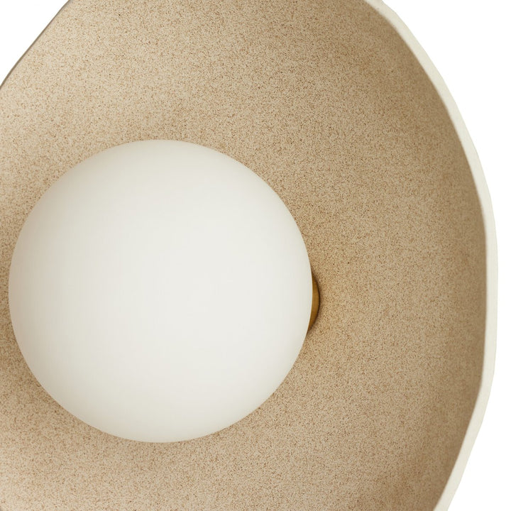 Natural Ceramic Sconce