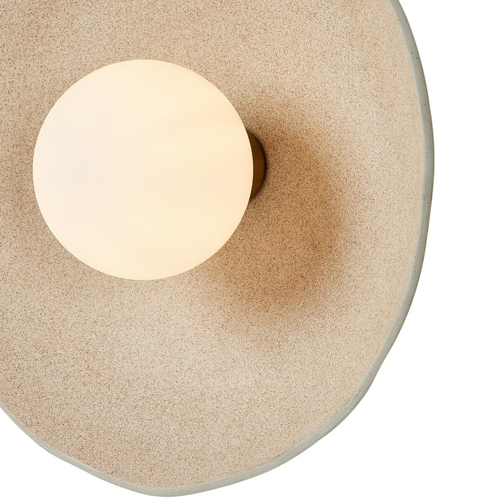 Natural Ceramic Sconce