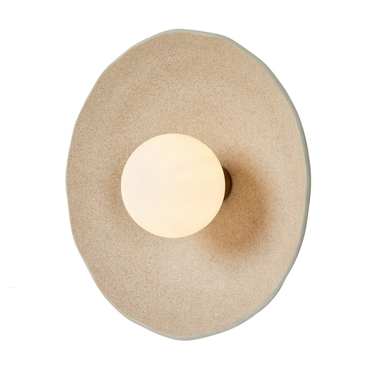 Natural Ceramic Sconce