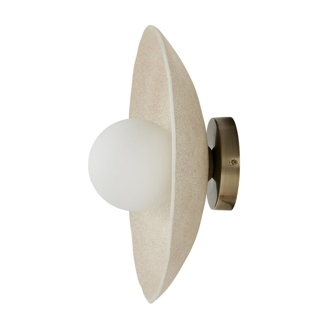 Natural Ceramic Sconce