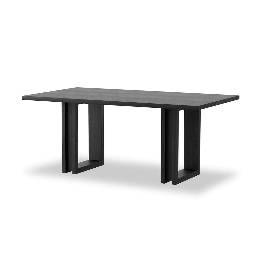 Monroe Dining Table - Black Wash