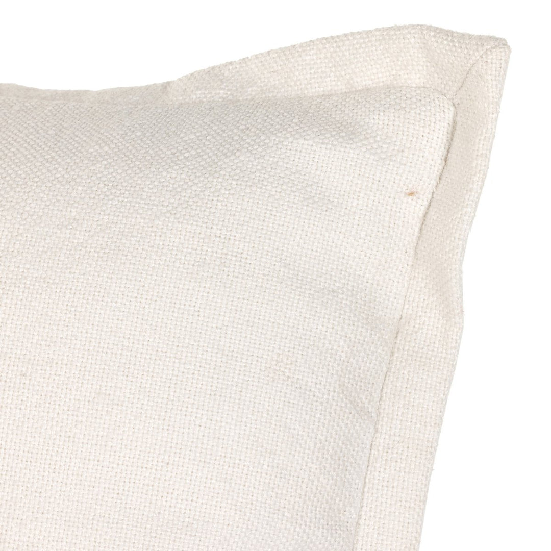 Sierra Outdoor Pillow - Coconut Faux Linen - Cover Only