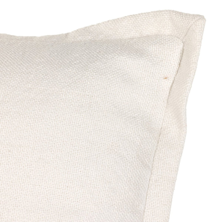 Sierra Outdoor Pillow - Coconut Faux Linen - Cover Only