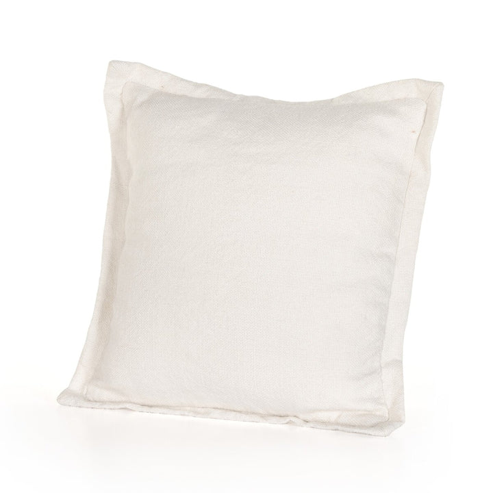 Sierra Outdoor Pillow - Coconut Faux Linen - Cover Only