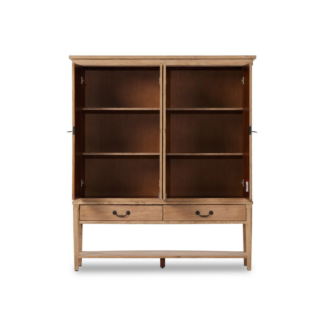 Berkeley Wide Cabinet - Aged Light Pine