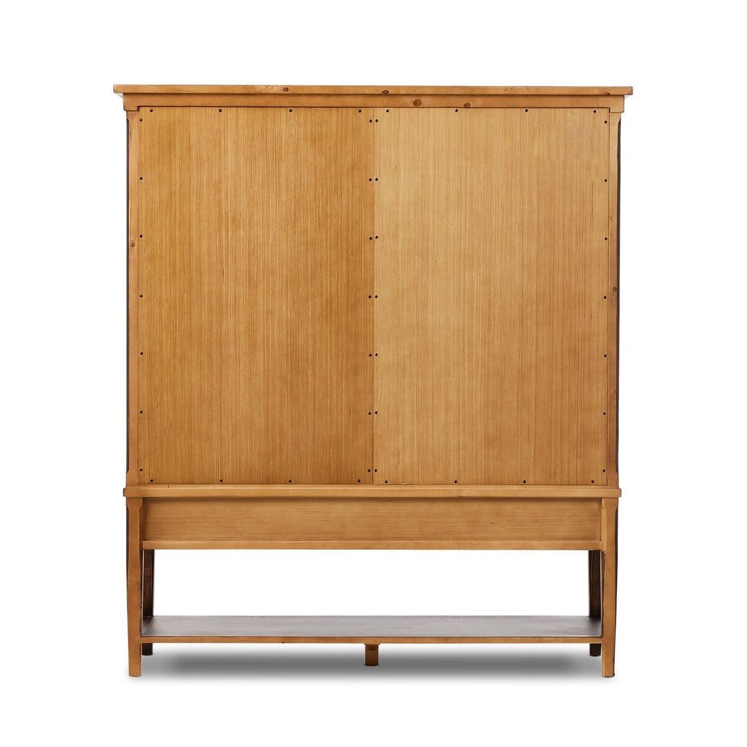 Berkeley Wide Cabinet - Aged Pine