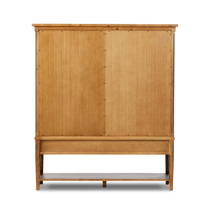 Berkeley Wide Cabinet - Aged Pine