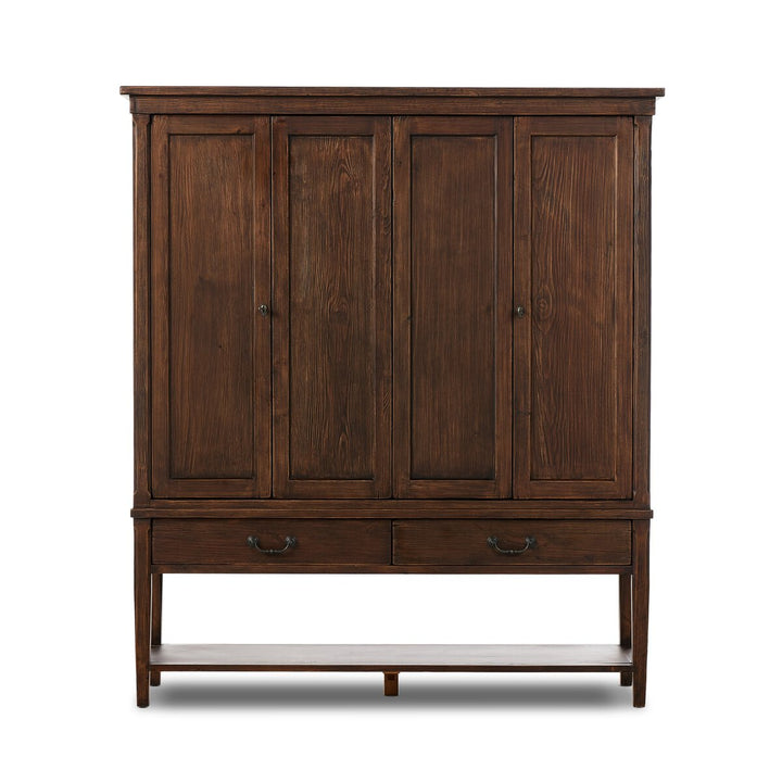 Berkeley Wide Cabinet - Aged Pine