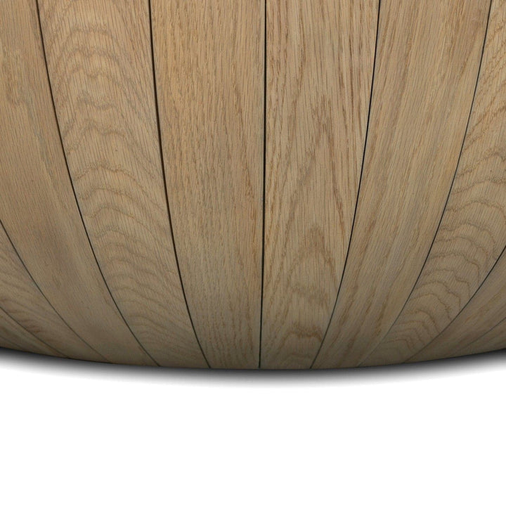 Ryan Oak Coffee Table - Natural Resawn Oak