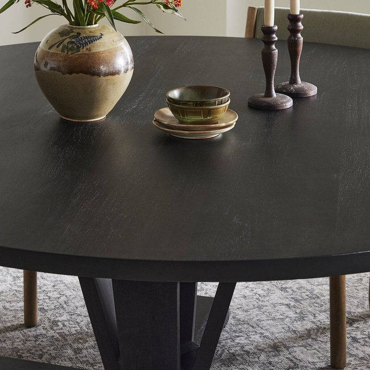 Dining Tables Cobain Dining Table 72": Flint Black
