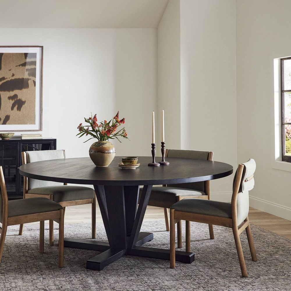 Dining Tables Cobain Dining Table 72": Flint Black
