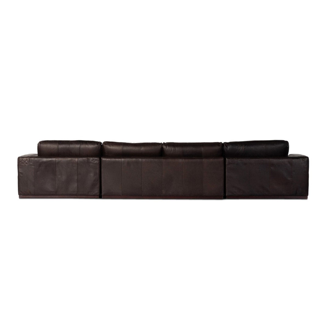 Ashford 3-Piece U Sectional - Heirloom Cigar