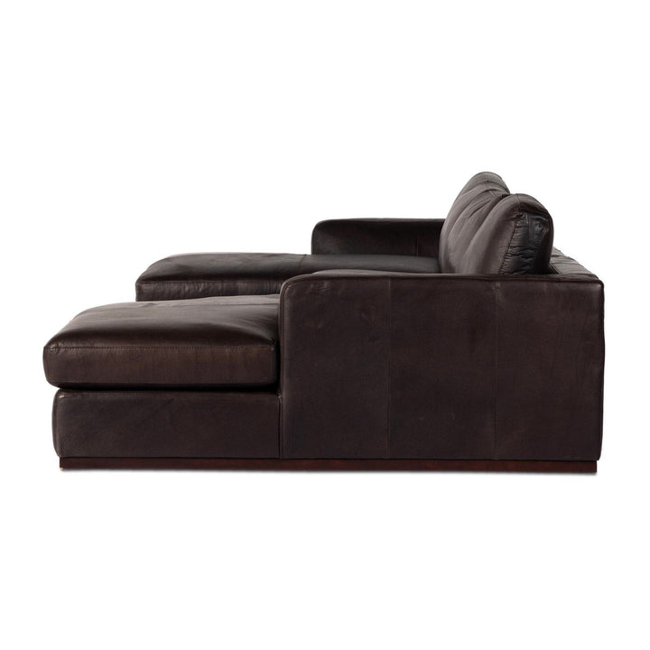 Ashford 3-Piece U Sectional - Heirloom Cigar