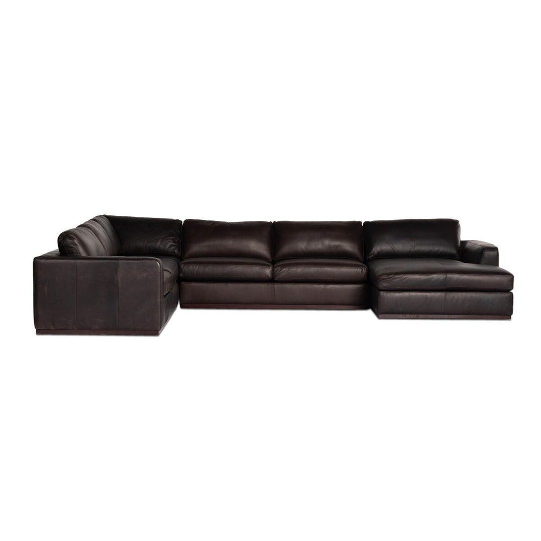 Ranger 4-Piece Sectional - Right Chaise - Heirloom Cigar