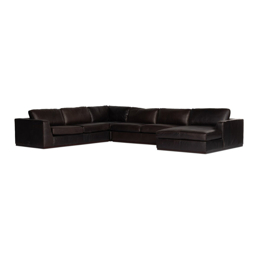 Ranger 4-Piece Sectional - Right Chaise - Heirloom Cigar