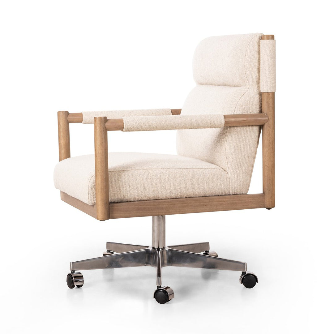 Luciano Desk Chair - Charter Oatmeal